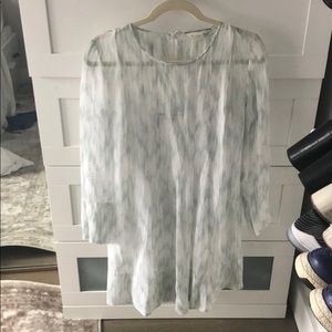 Once worn Club Monaco 100% silk dress